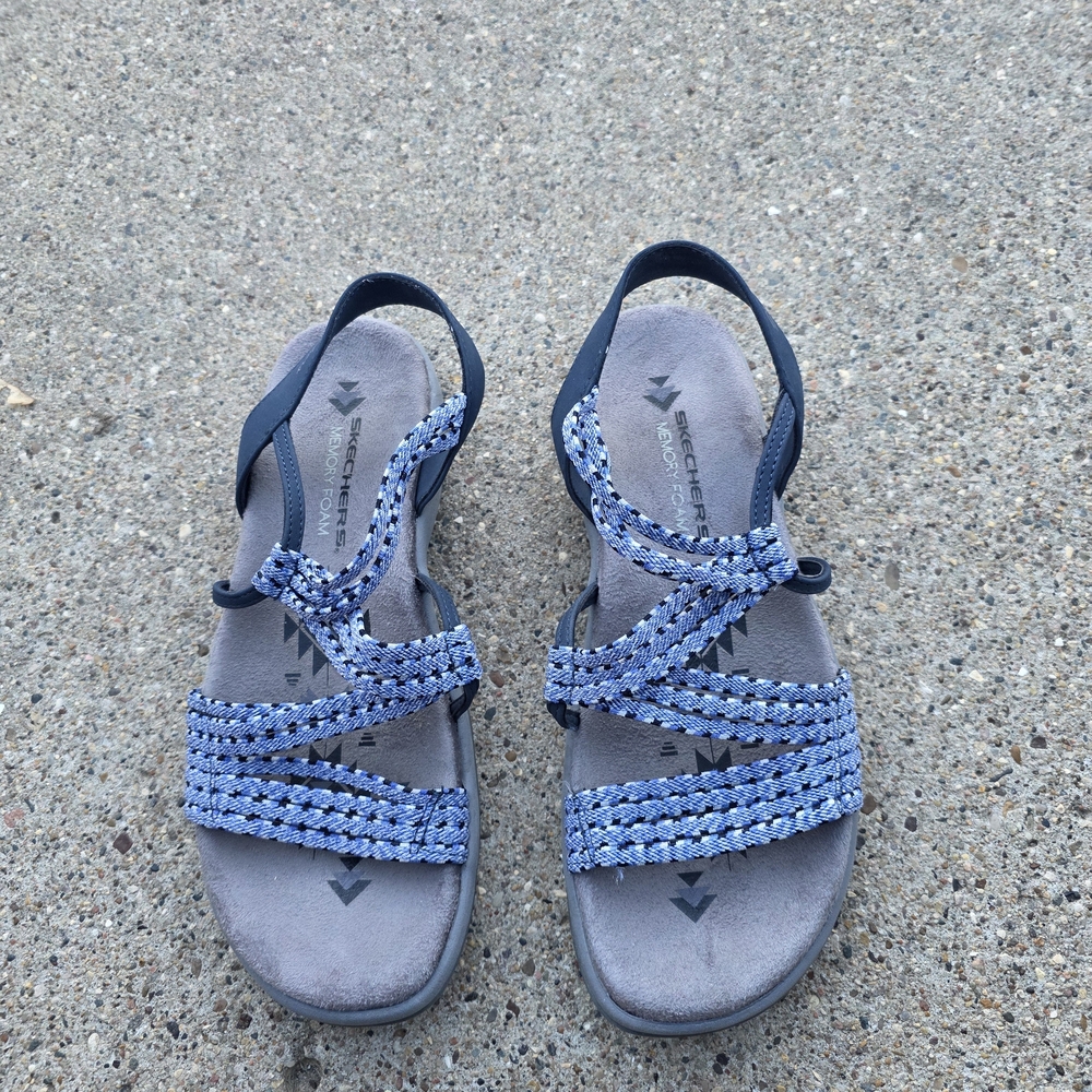 Skechers Women's Blue Size 7 Sandals